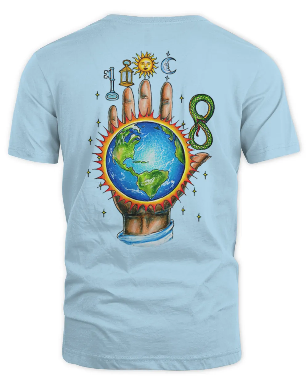John Summit Palm Of My Hands New Shirts Unisex Standard T-Shirt light-blue s