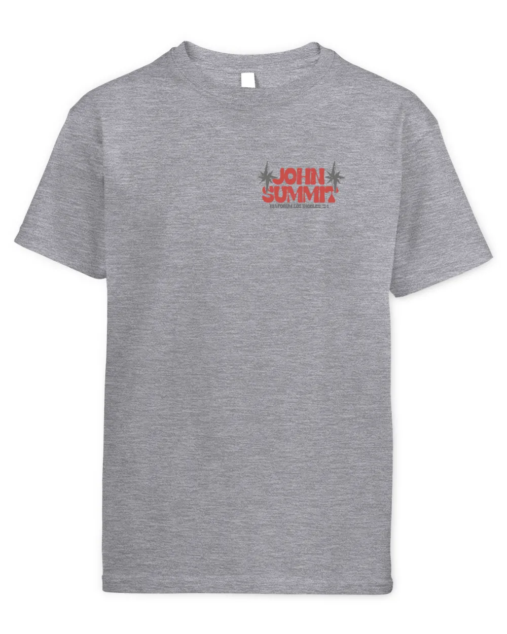 John Summit KIA Forum November 14-15-16, 2024 Comfort In Chaos Los Angeles Shirts Kids Standard T-Shirt sport-grey xs