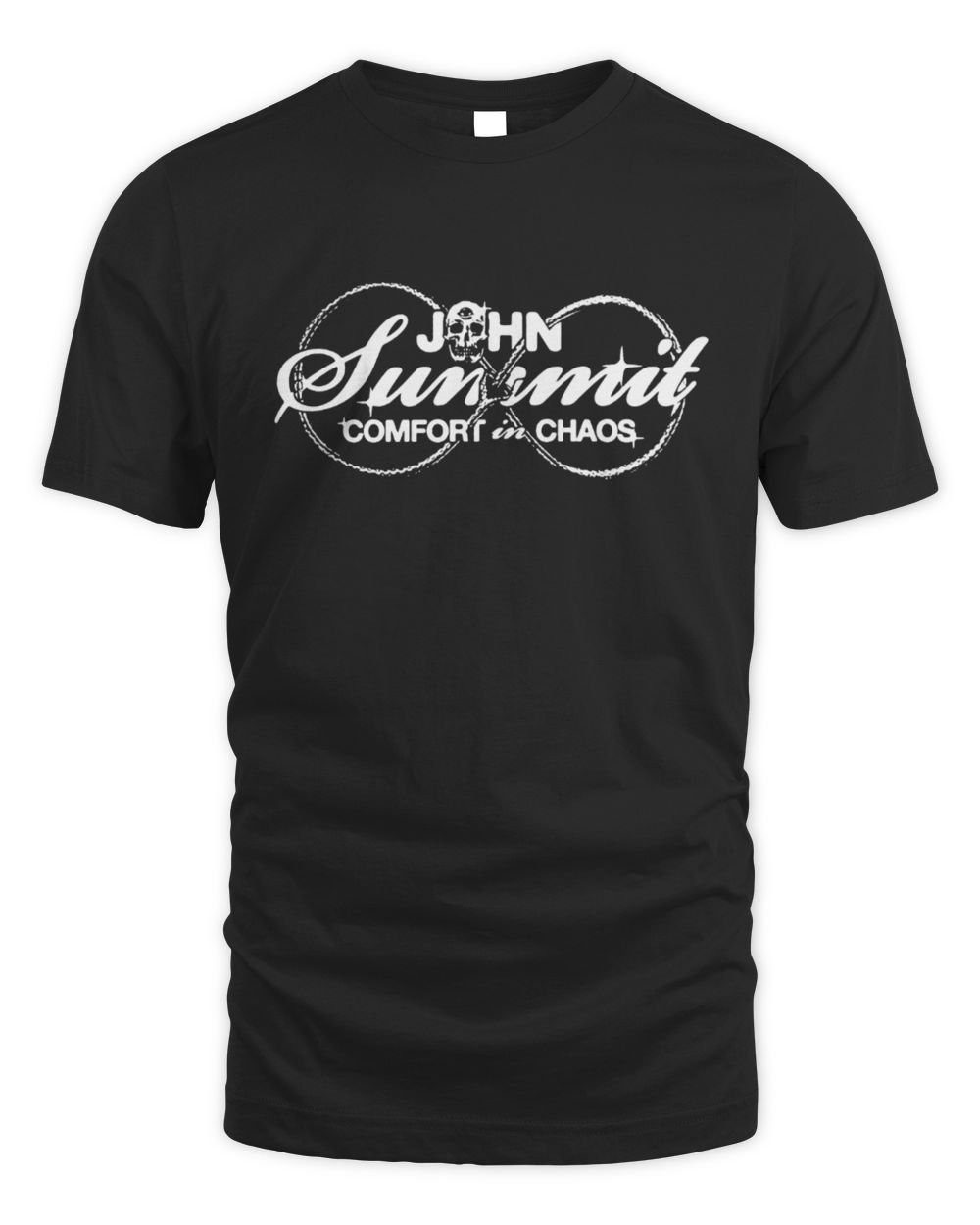 John Summit Comfort In Chaos Los Angeles CA Nov 14-15-16, 2024 New Hoodie Unisex Standard T-Shirt black s