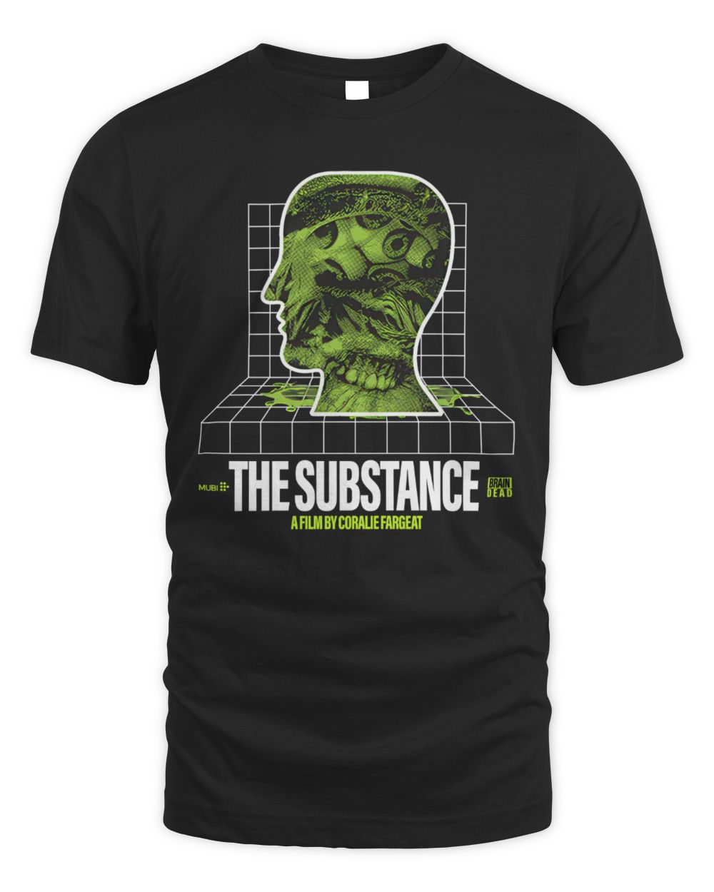 MUBI x Brain Dead The Substance New Long Sleeve Shirts Unisex Standard T-Shirt black s