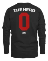 The Marathon Clothing x Tajh Ariza The Hero New T-Shirt Men's Long Sleeved T-Shirt black s