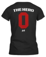The Marathon Clothing x Tajh Ariza The Hero New T-Shirt Women's Premium Slim Fit Tee black s