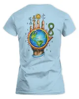John Summit Palm Of My Hands New Shirts Women's Standard T-Shirt light-blue s