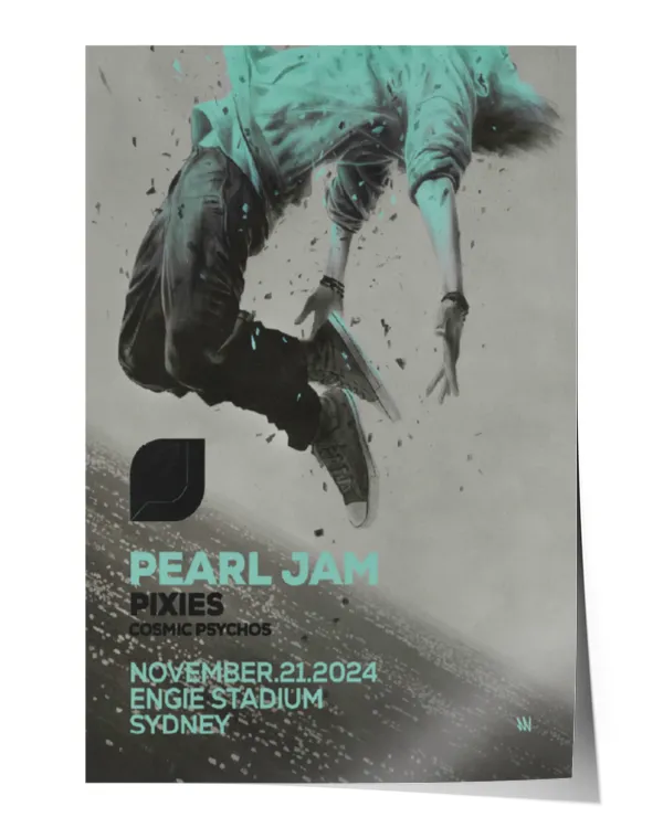 Satin Portrait Poster (12x18in)